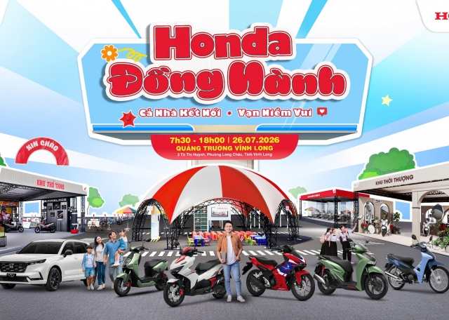Honda Đồng Hành 2026 – Cả nhà kết nối, Vạn niềm vui
